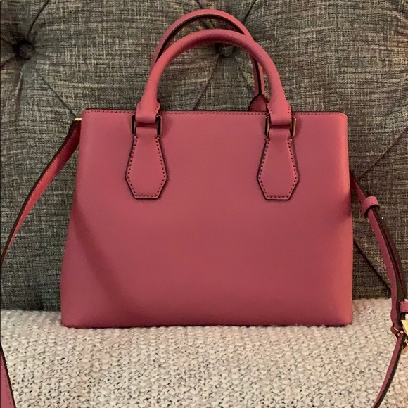 SOLD— NWT Michael Kors Camille Satchel - Picture 3 of 8